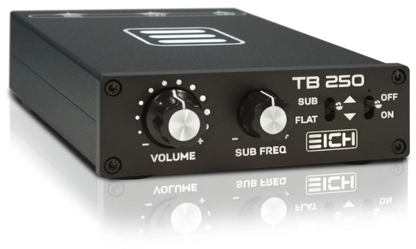 Preview: Eich Amplification TB250 Micro-Sub Bass-Amp